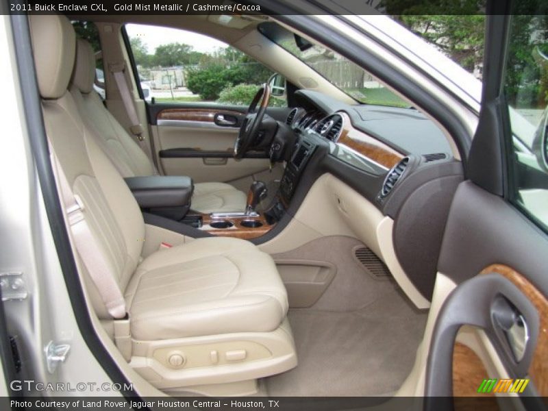 Gold Mist Metallic / Cashmere/Cocoa 2011 Buick Enclave CXL