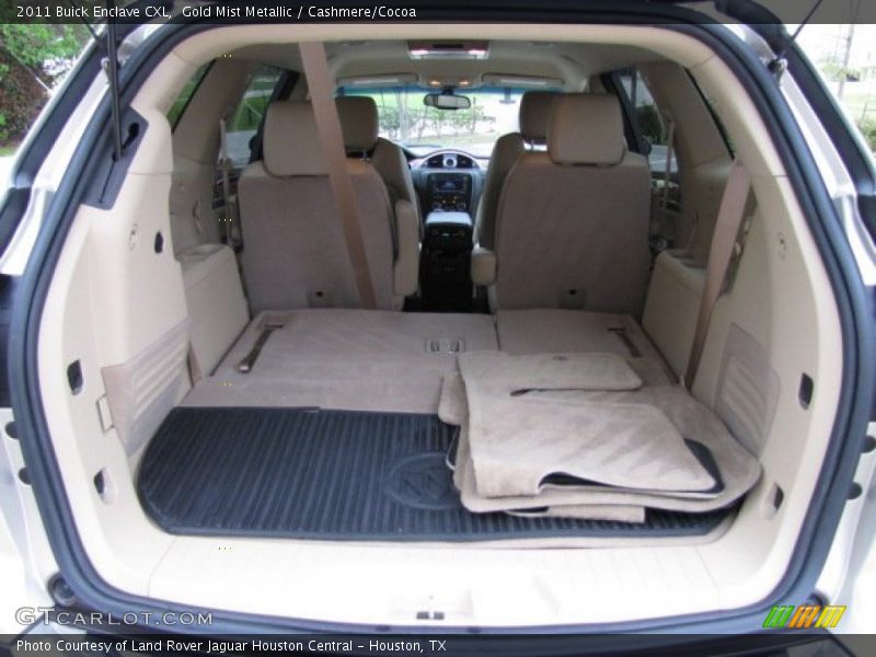 Gold Mist Metallic / Cashmere/Cocoa 2011 Buick Enclave CXL