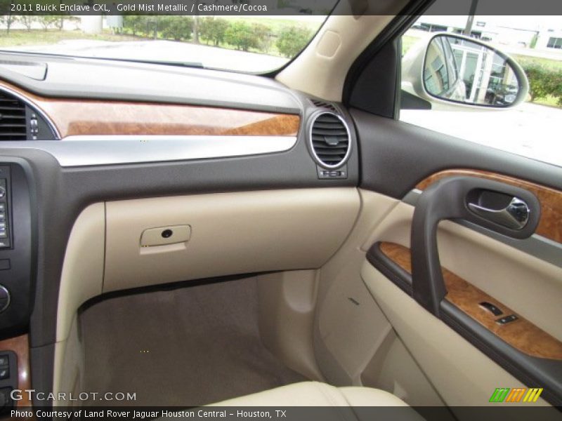 Gold Mist Metallic / Cashmere/Cocoa 2011 Buick Enclave CXL