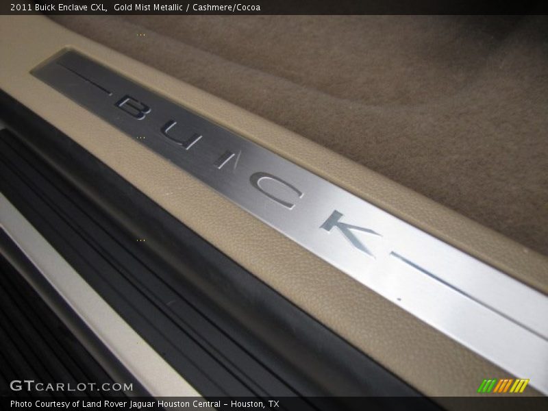 Gold Mist Metallic / Cashmere/Cocoa 2011 Buick Enclave CXL