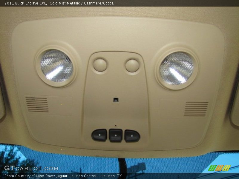 Gold Mist Metallic / Cashmere/Cocoa 2011 Buick Enclave CXL