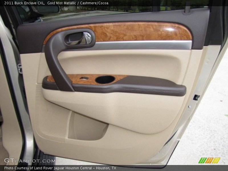 Gold Mist Metallic / Cashmere/Cocoa 2011 Buick Enclave CXL