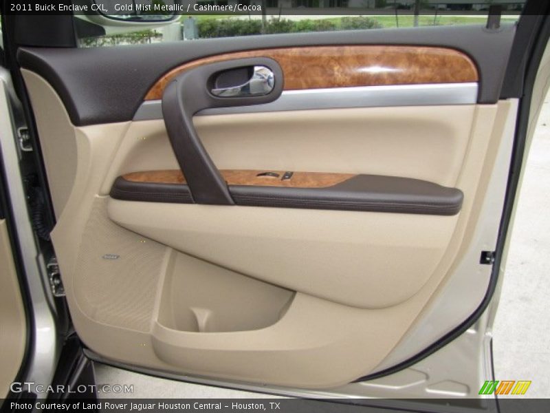 Gold Mist Metallic / Cashmere/Cocoa 2011 Buick Enclave CXL