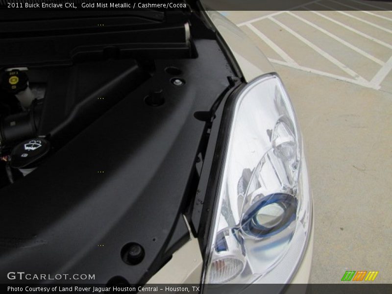 Gold Mist Metallic / Cashmere/Cocoa 2011 Buick Enclave CXL