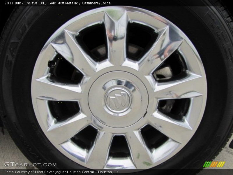 Gold Mist Metallic / Cashmere/Cocoa 2011 Buick Enclave CXL