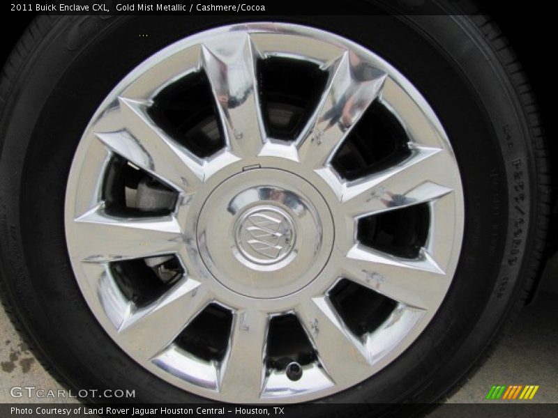Gold Mist Metallic / Cashmere/Cocoa 2011 Buick Enclave CXL