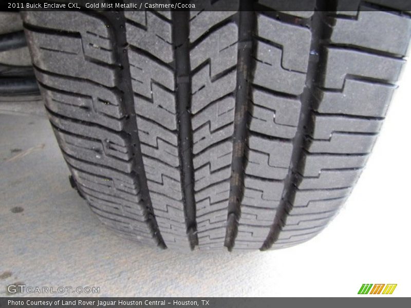 Gold Mist Metallic / Cashmere/Cocoa 2011 Buick Enclave CXL