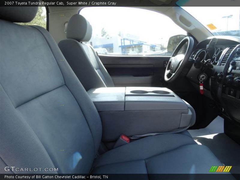 Super White / Graphite Gray 2007 Toyota Tundra Regular Cab