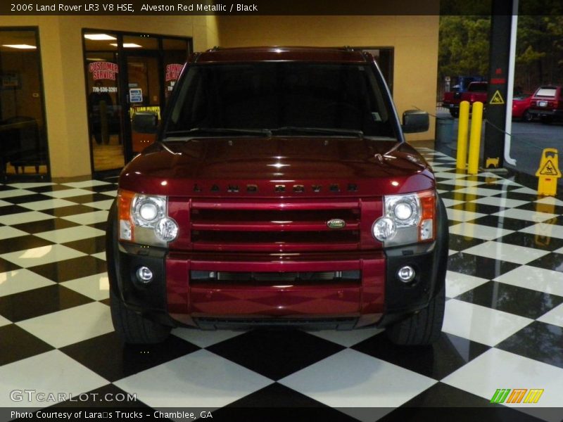 Alveston Red Metallic / Black 2006 Land Rover LR3 V8 HSE