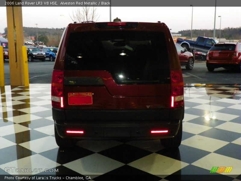 Alveston Red Metallic / Black 2006 Land Rover LR3 V8 HSE