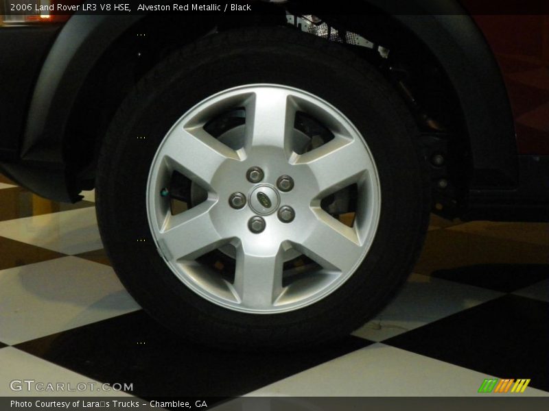 Alveston Red Metallic / Black 2006 Land Rover LR3 V8 HSE