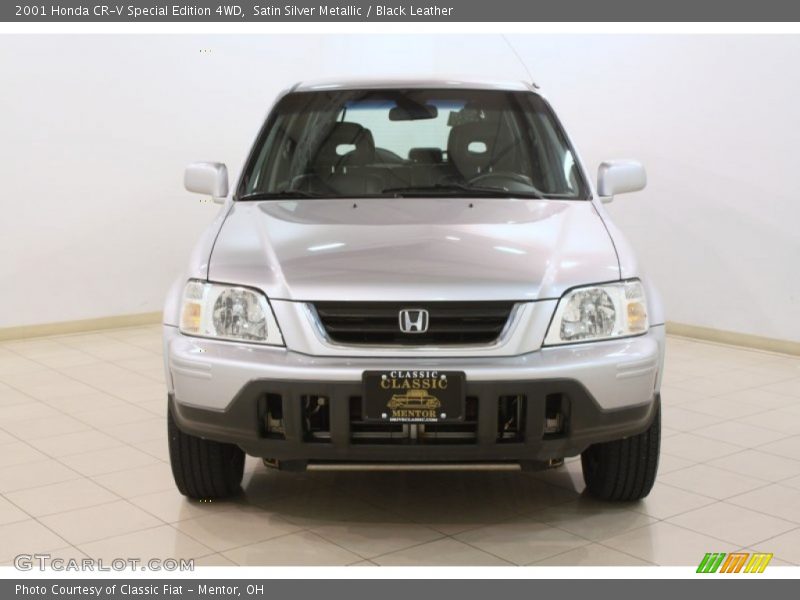 Satin Silver Metallic / Black Leather 2001 Honda CR-V Special Edition 4WD