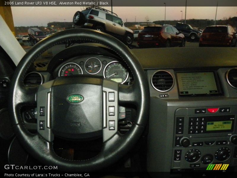 Alveston Red Metallic / Black 2006 Land Rover LR3 V8 HSE