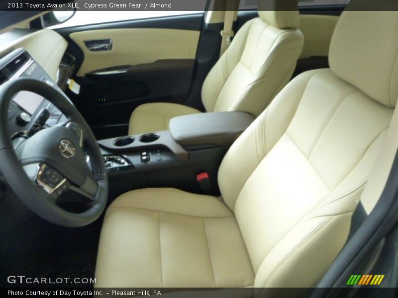 Cypress Green Pearl / Almond 2013 Toyota Avalon XLE