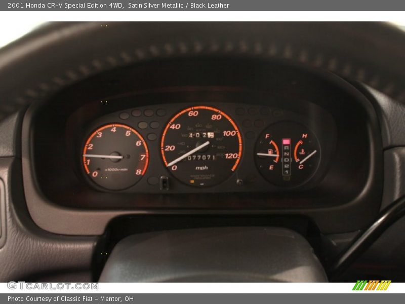  2001 CR-V Special Edition 4WD Special Edition 4WD Gauges