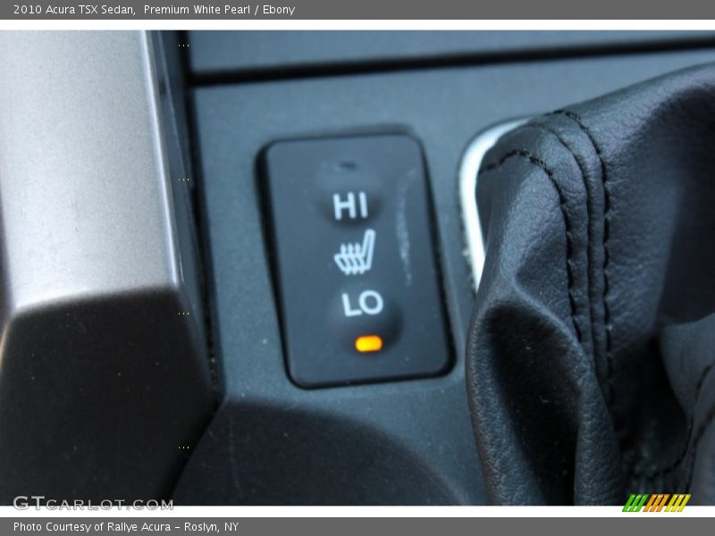 Premium White Pearl / Ebony 2010 Acura TSX Sedan