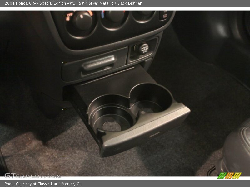 Satin Silver Metallic / Black Leather 2001 Honda CR-V Special Edition 4WD