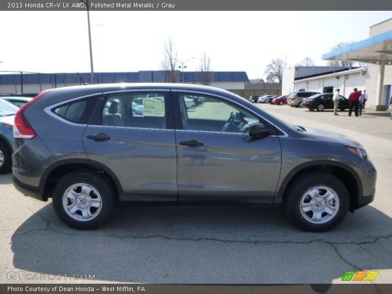 Polished Metal Metallic / Gray 2013 Honda CR-V LX AWD