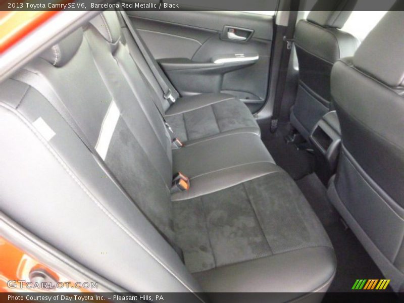 Barcelona Red Metallic / Black 2013 Toyota Camry SE V6