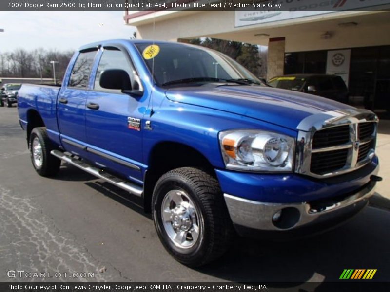 Front 3/4 View of 2007 Ram 2500 Big Horn Edition Quad Cab 4x4