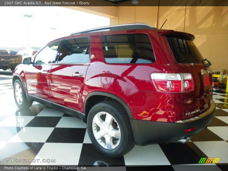 Red Jewel Tintcoat / Ebony 2007 GMC Acadia SLT
