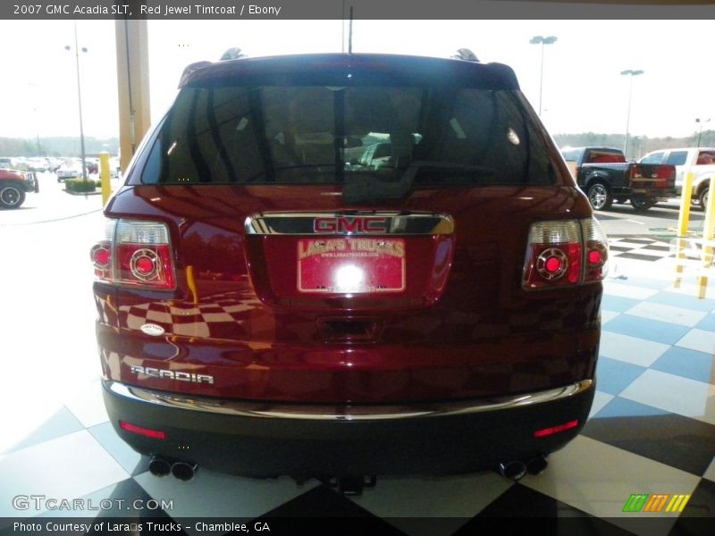 Red Jewel Tintcoat / Ebony 2007 GMC Acadia SLT