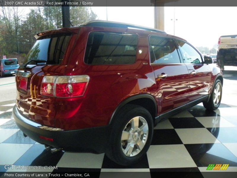 Red Jewel Tintcoat / Ebony 2007 GMC Acadia SLT
