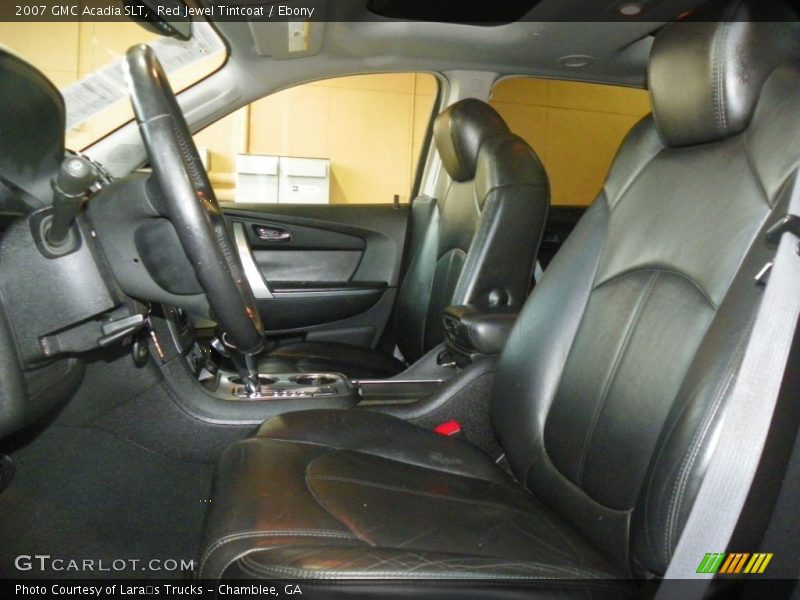 Red Jewel Tintcoat / Ebony 2007 GMC Acadia SLT
