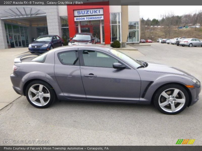 Galaxy Gray Mica / Black 2007 Mazda RX-8 Touring