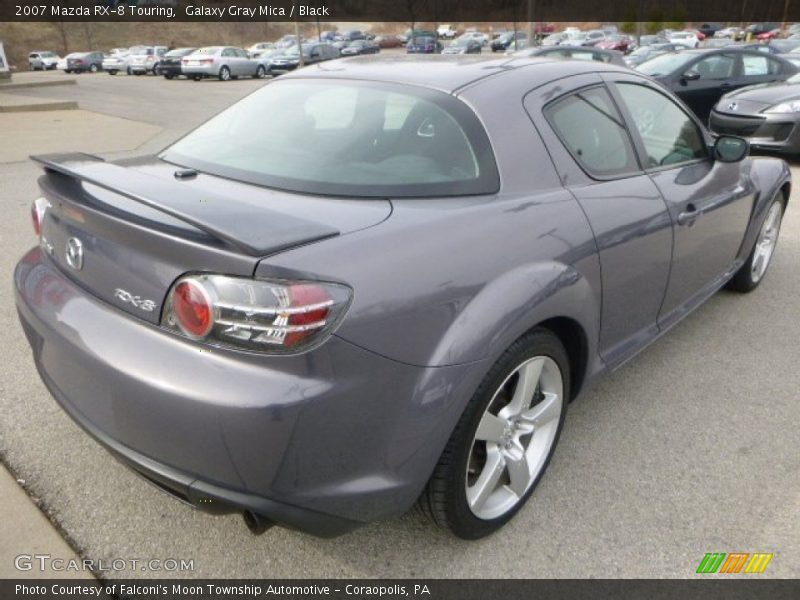Galaxy Gray Mica / Black 2007 Mazda RX-8 Touring