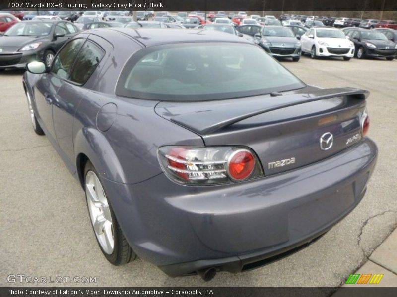 Galaxy Gray Mica / Black 2007 Mazda RX-8 Touring