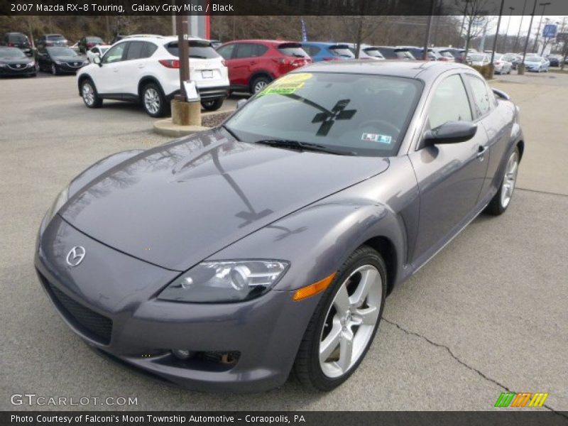 Galaxy Gray Mica / Black 2007 Mazda RX-8 Touring