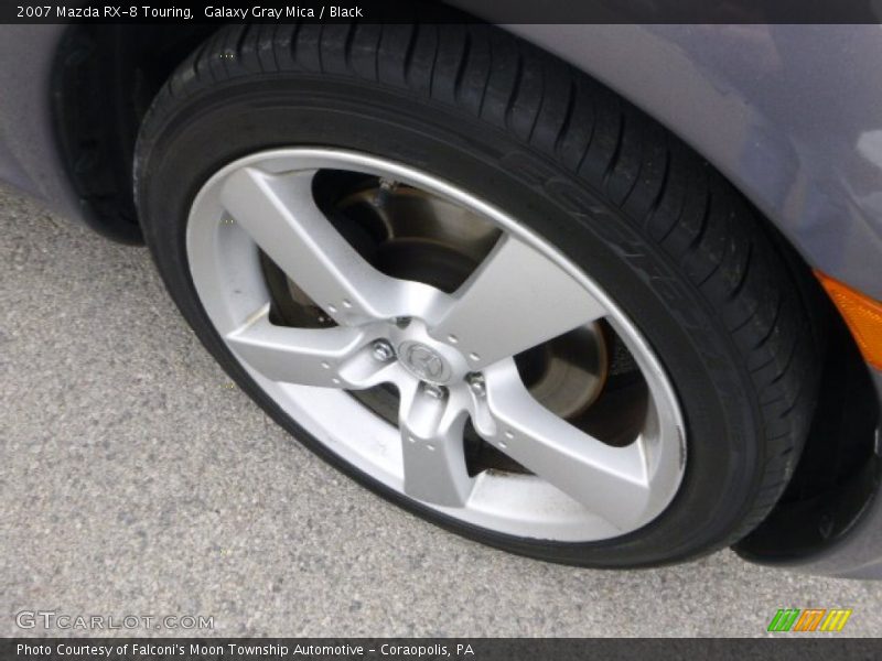 Galaxy Gray Mica / Black 2007 Mazda RX-8 Touring
