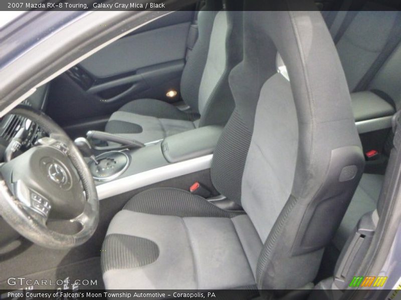 Galaxy Gray Mica / Black 2007 Mazda RX-8 Touring
