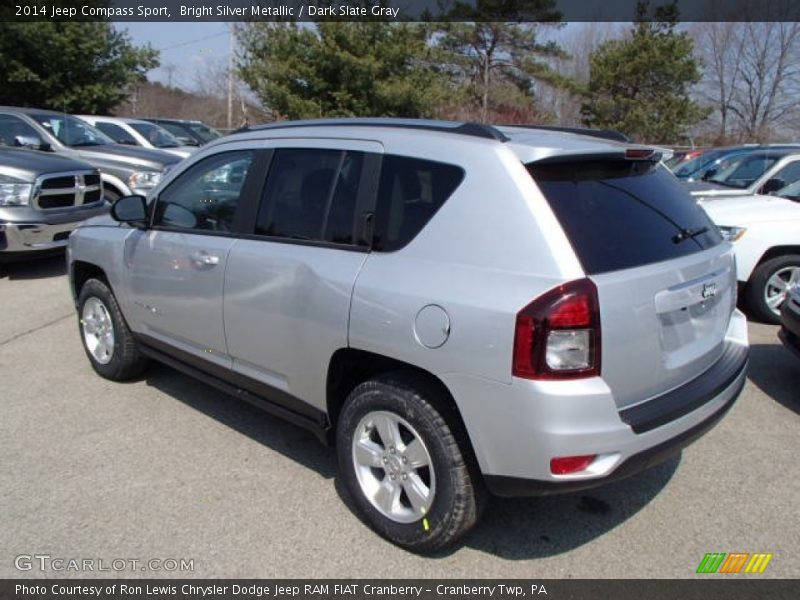 Bright Silver Metallic / Dark Slate Gray 2014 Jeep Compass Sport