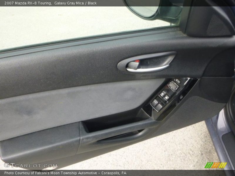 Galaxy Gray Mica / Black 2007 Mazda RX-8 Touring