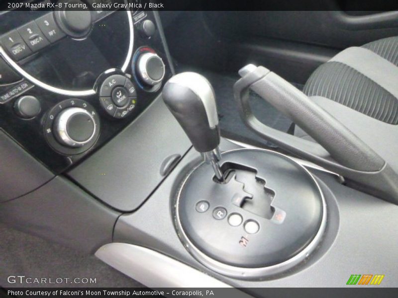 Galaxy Gray Mica / Black 2007 Mazda RX-8 Touring