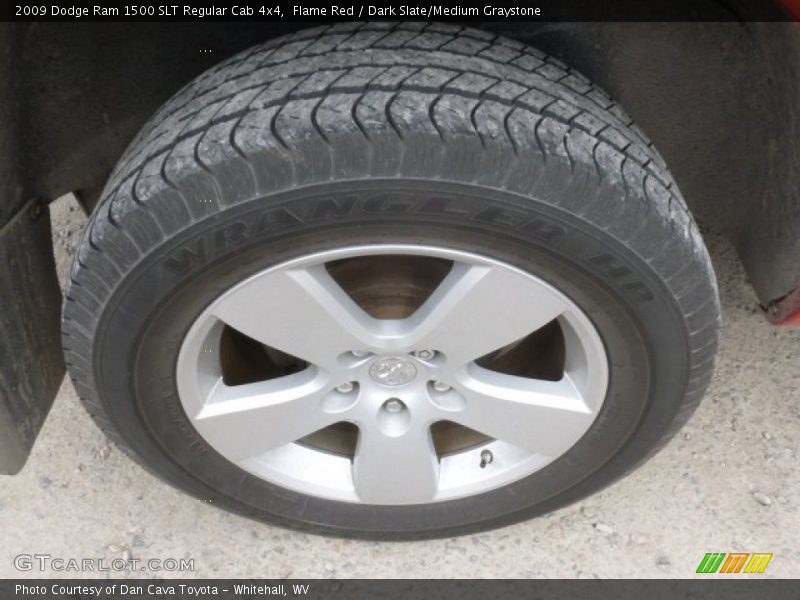 Flame Red / Dark Slate/Medium Graystone 2009 Dodge Ram 1500 SLT Regular Cab 4x4