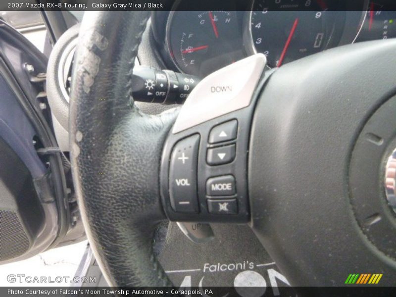 Galaxy Gray Mica / Black 2007 Mazda RX-8 Touring