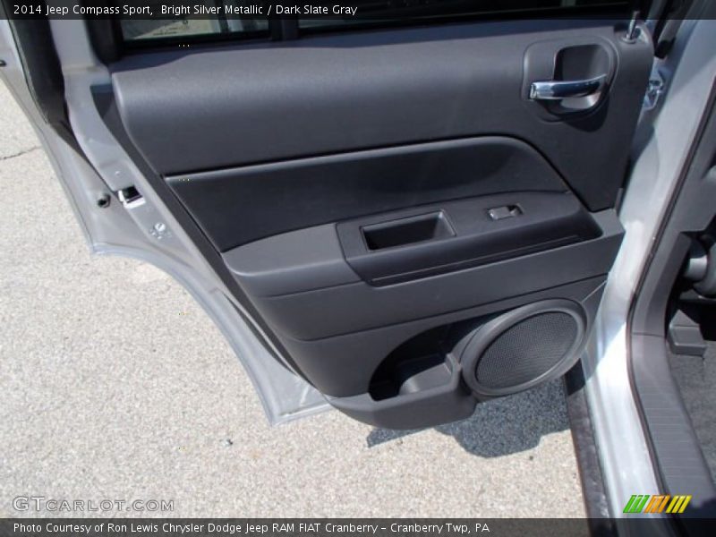 Bright Silver Metallic / Dark Slate Gray 2014 Jeep Compass Sport