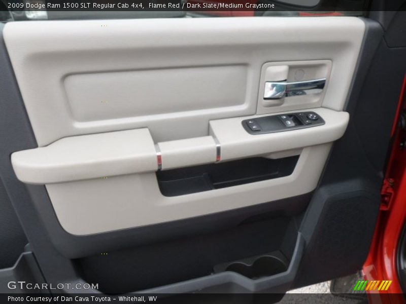 Flame Red / Dark Slate/Medium Graystone 2009 Dodge Ram 1500 SLT Regular Cab 4x4