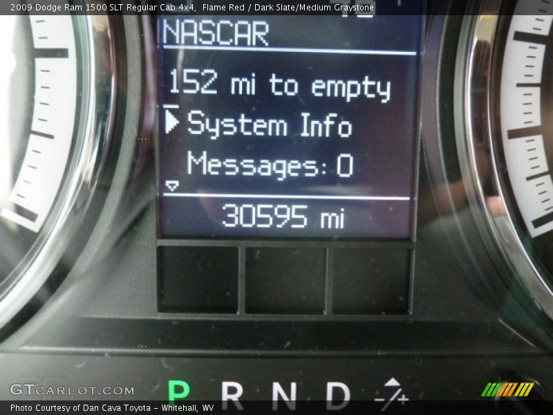 Flame Red / Dark Slate/Medium Graystone 2009 Dodge Ram 1500 SLT Regular Cab 4x4