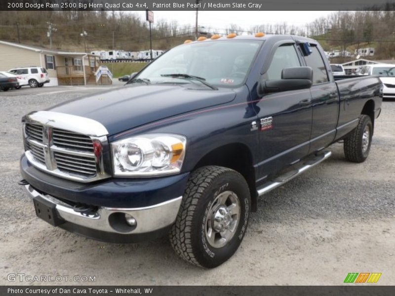 Front 3/4 View of 2008 Ram 2500 Big Horn Quad Cab 4x4