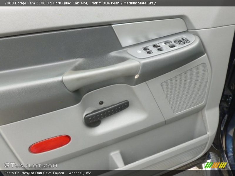 Patriot Blue Pearl / Medium Slate Gray 2008 Dodge Ram 2500 Big Horn Quad Cab 4x4
