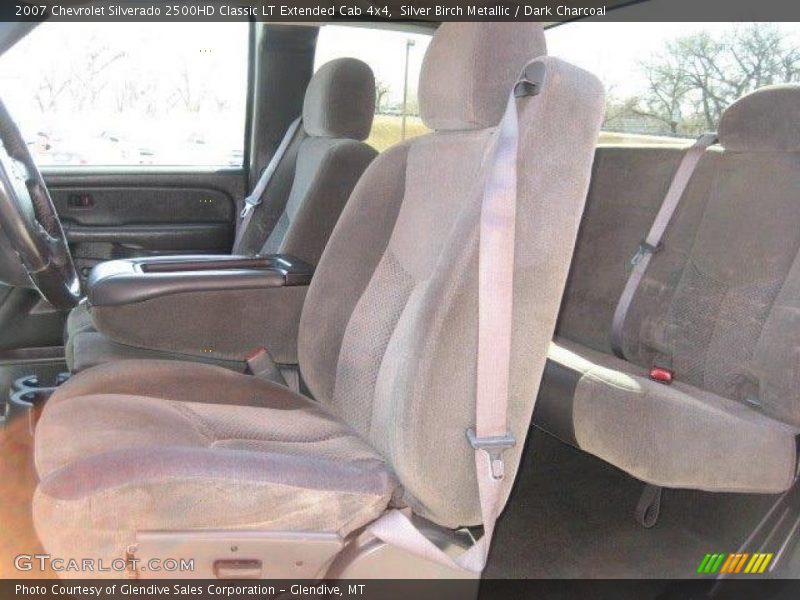Silver Birch Metallic / Dark Charcoal 2007 Chevrolet Silverado 2500HD Classic LT Extended Cab 4x4