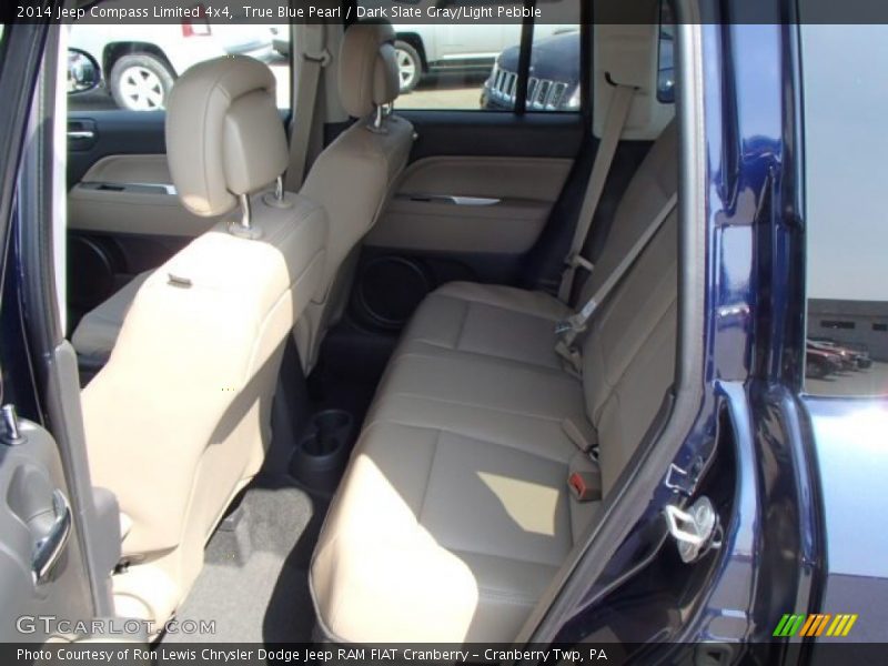 True Blue Pearl / Dark Slate Gray/Light Pebble 2014 Jeep Compass Limited 4x4