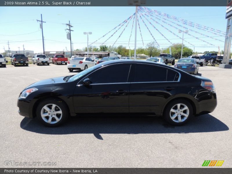 Super Black / Charcoal 2009 Nissan Altima 2.5 SL
