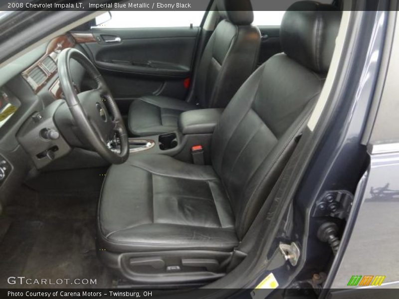 Imperial Blue Metallic / Ebony Black 2008 Chevrolet Impala LT