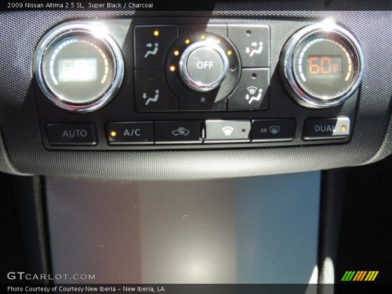 Super Black / Charcoal 2009 Nissan Altima 2.5 SL