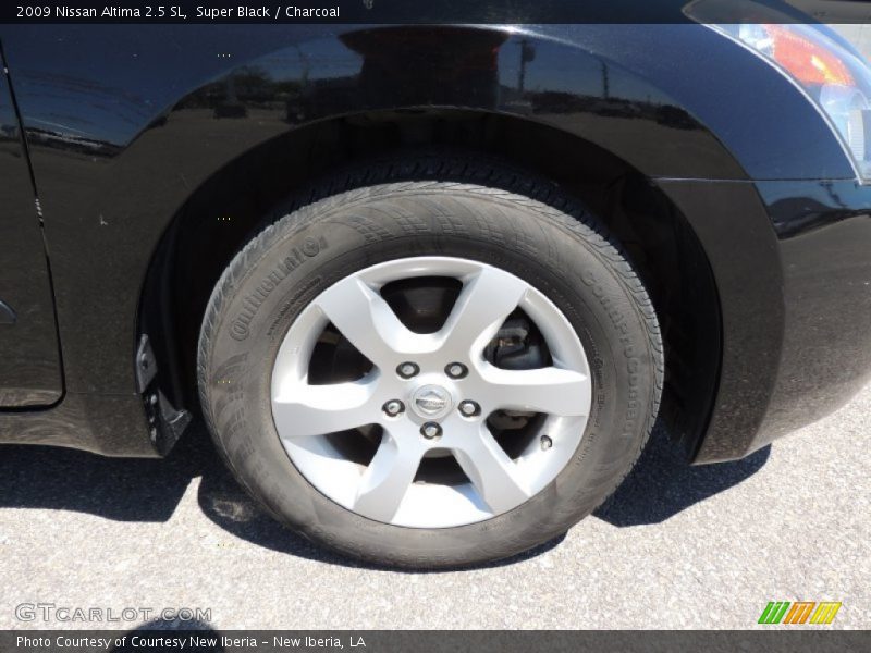 Super Black / Charcoal 2009 Nissan Altima 2.5 SL